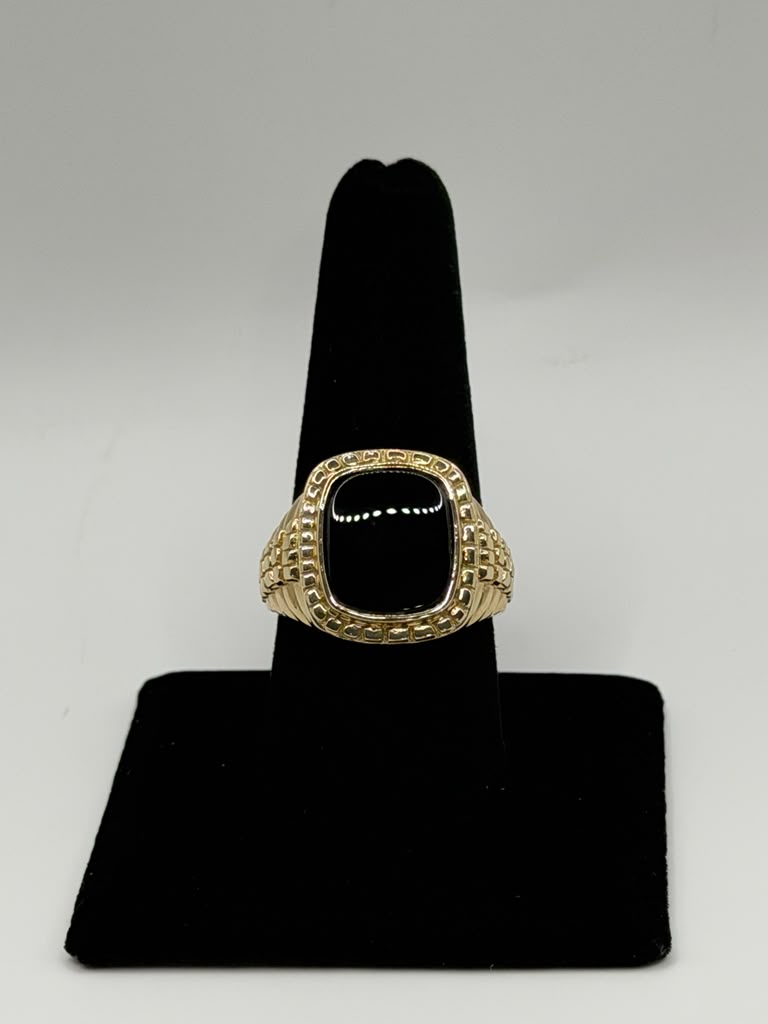ANILLO DE PIEDRA ORO 14 K