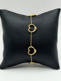 BRAZALETE CON CORAZONES