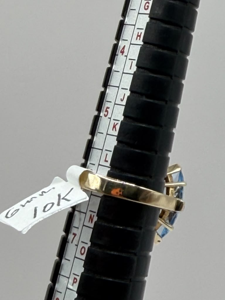 ANILLO SOLIDO PIEDRA AZUL
