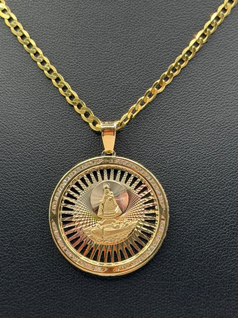 CADENA SOLIDA Y DIJE
