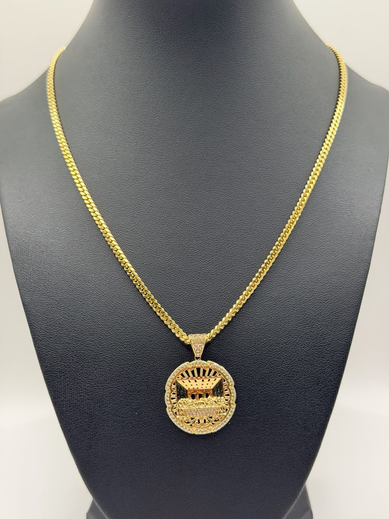 CADENA CUBAN LINK Y DIJE