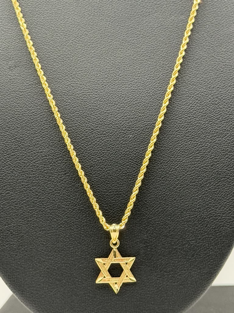 CADENA TORZAL Y DIJE
