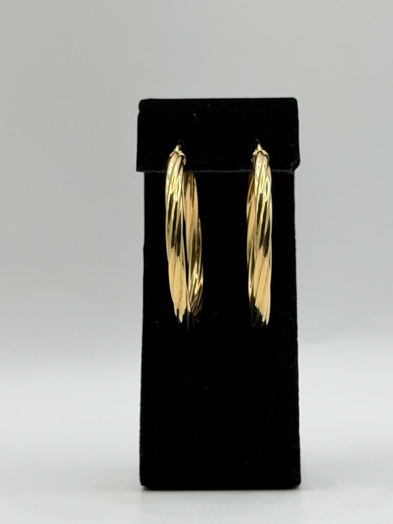 ARGOLLAS TORCIDAS 4MM GROSOR