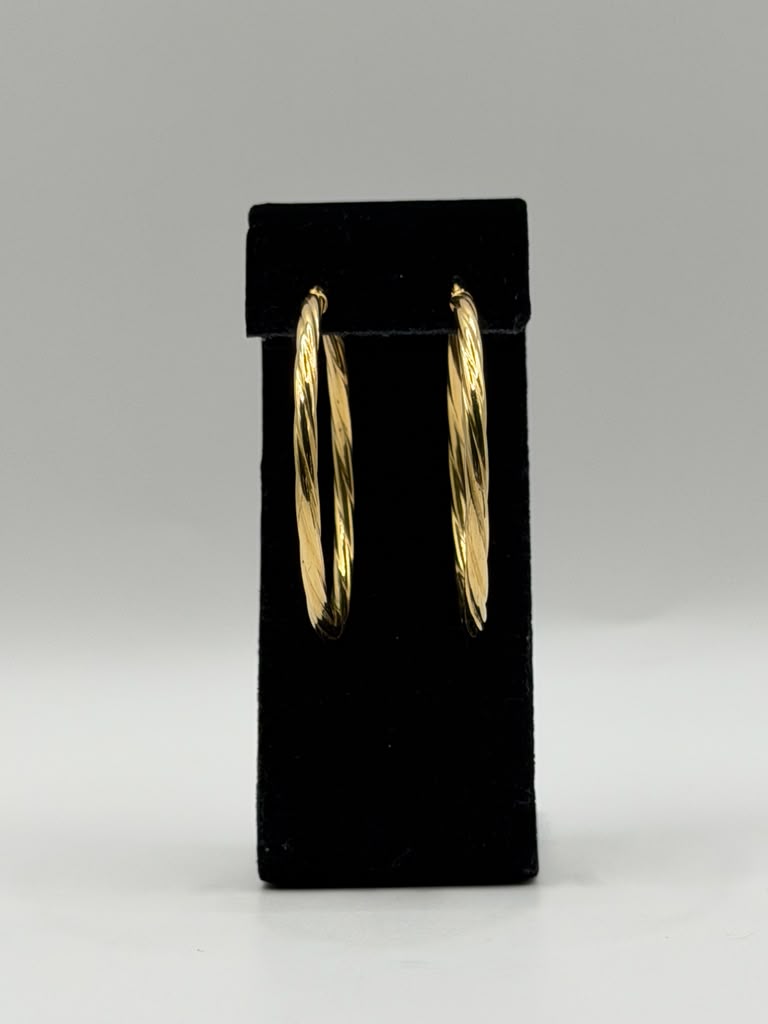 ARGOLLAS GRANDES TORCIDAS 3MM GROSOR