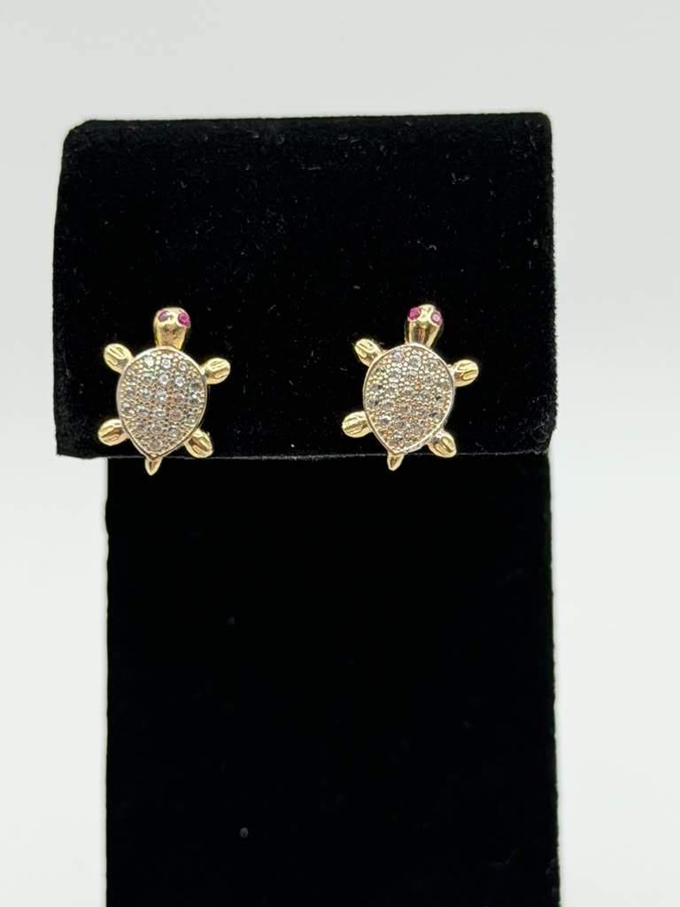 PEQUEÑOS ARETES DE TORTUGA