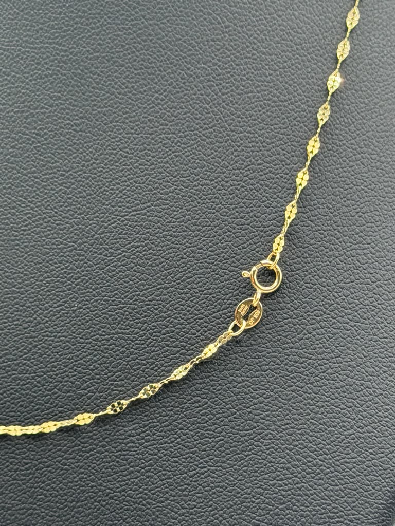 CADENA ESPEJO 16"