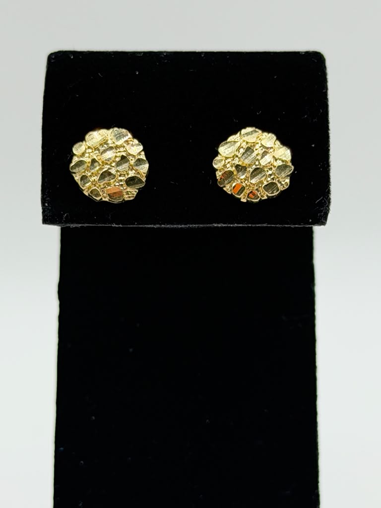 ARETES REDONDOS TEXTURIZADOS