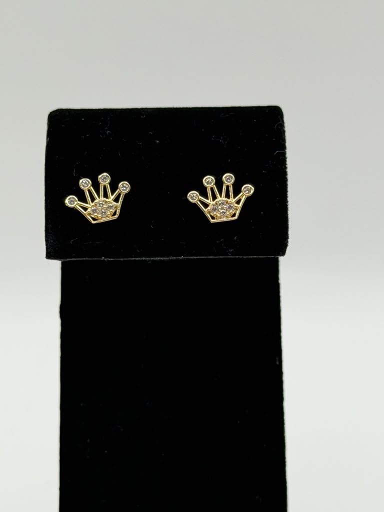 PEQUEÑOS ARETES DE CORONA