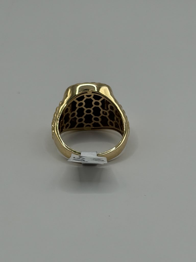 ANILLO DE PIEDRA ORO 14 K